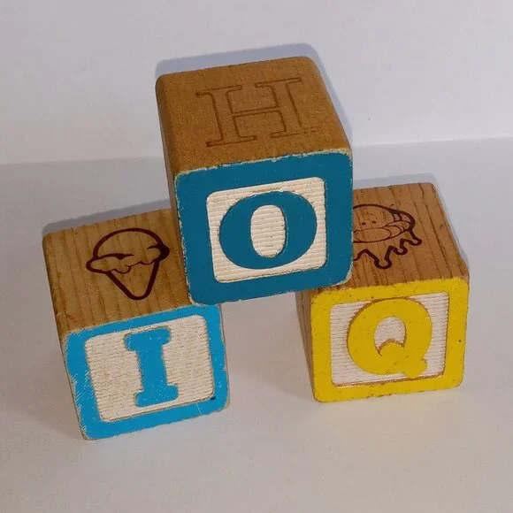 ๐ฏ 10 for $12 / Vintage Toy Wooden Blocks - Picture 5 of 7
